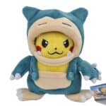 Peluche Pikachu Deguise Ronflex