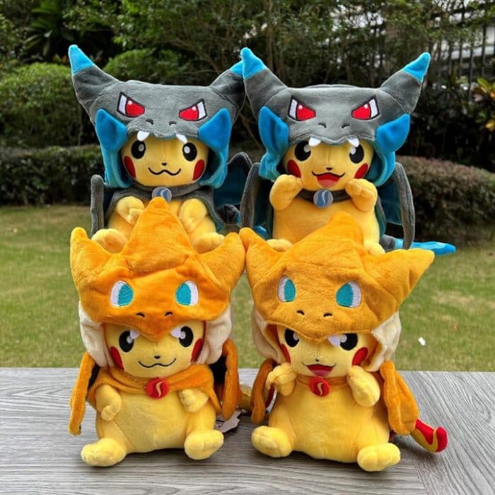 Peluche Pikachu Dracaufeu