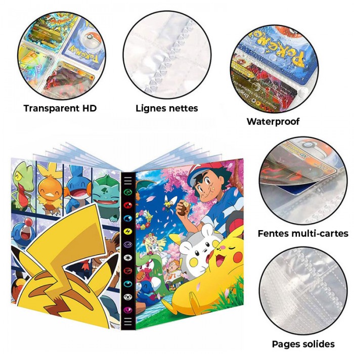 Classeur Carte Pokemon tres Grand Format