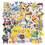 50 Stickers Pokemon Differents