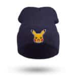 Bonnet Pokemon Pikachu Bleu Fonce