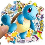 Carapuce Lot de 50 stickers