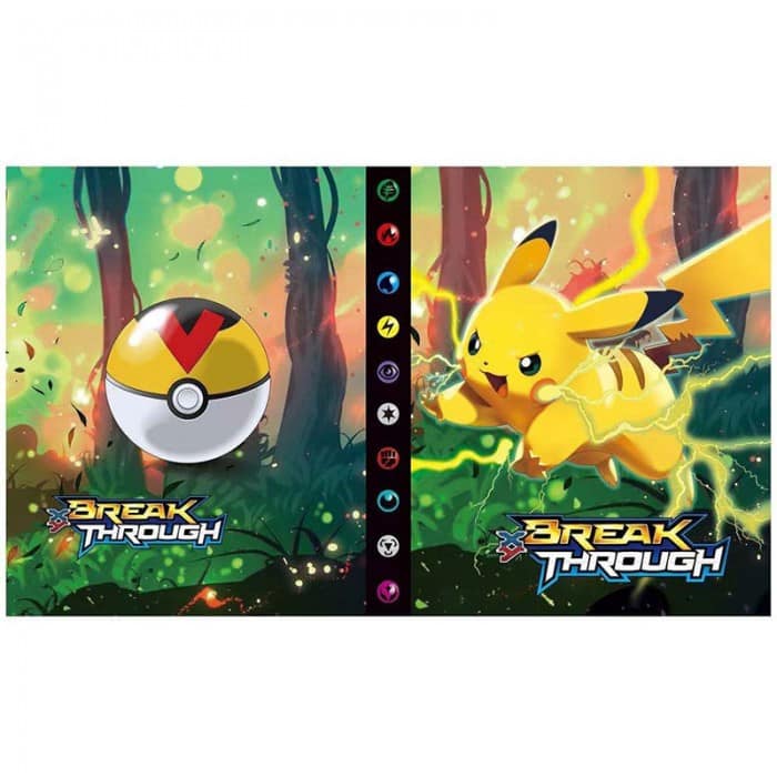 Classeur Pikachu Break Through