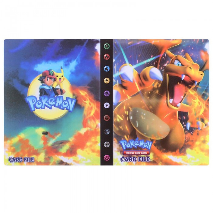 Classeur Pokemon Attaque Dracaufeu