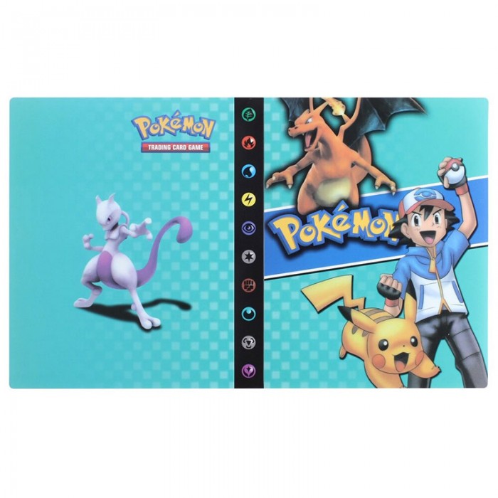 Classeur Pokemon Bleu