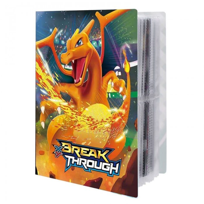 Classeur Pokemon Dracaufeu et SalamÃ¨che
