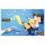 Classeur Pokemon Pikachu et Sacha