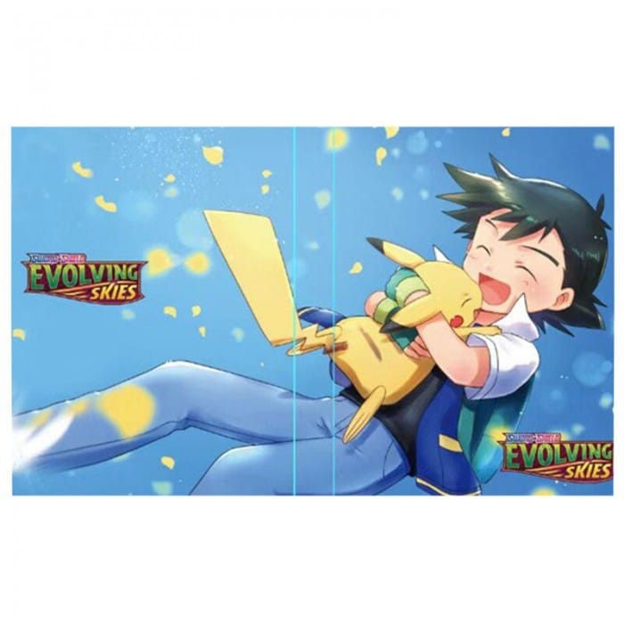 Classeur Pokemon Pikachu et Sacha