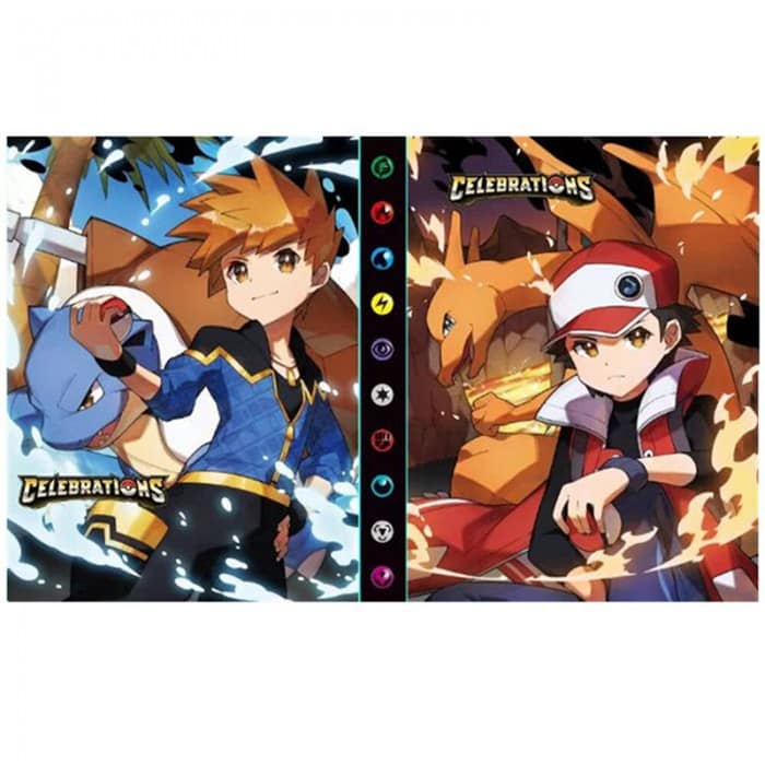 Classeur Pokemon Red et Blue