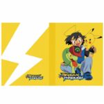 Classeur Pokemon Sacha Pikachu et Arcko