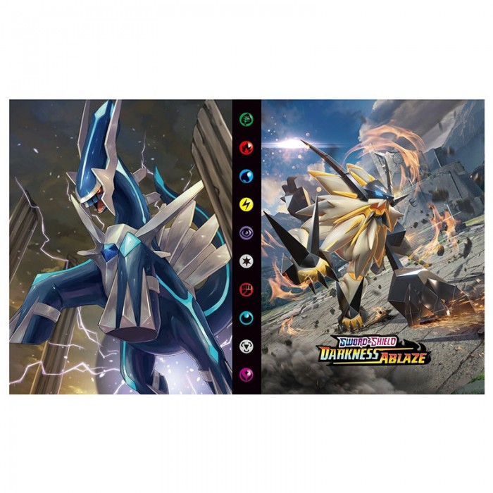 Classeur Pokemon Solgaleo et Dialga