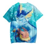 Debardeur Pokemon Ã‰voli Et Aquali