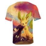 Debardeur Pokemon Phyllali & Noctali