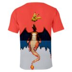 Debardeur Pokemon Pikachu Et Dracaufeu
