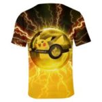 Debardeur Pokemon Pikachu Pokeball