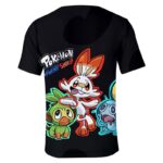 Debardeur Pokemon Starters Ã‰pee et Bouclier