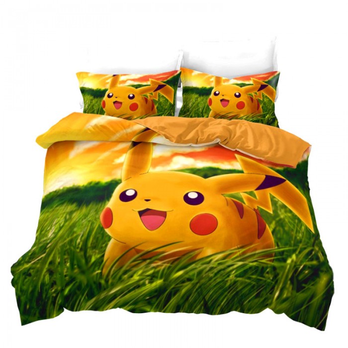 Housse de Couette Pikachu Pokemon
