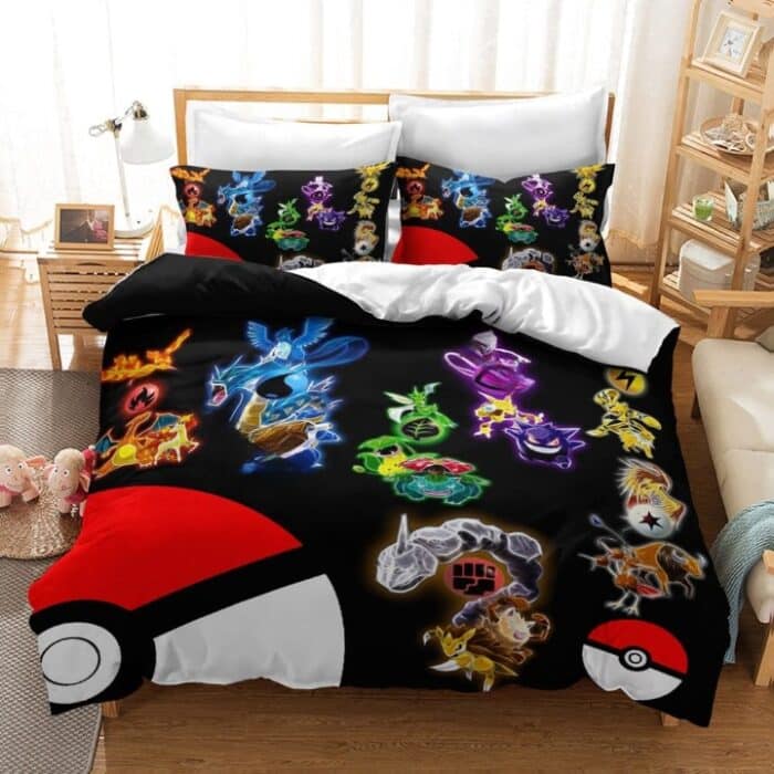 Housse de Couette Pokemon Ã‰lements