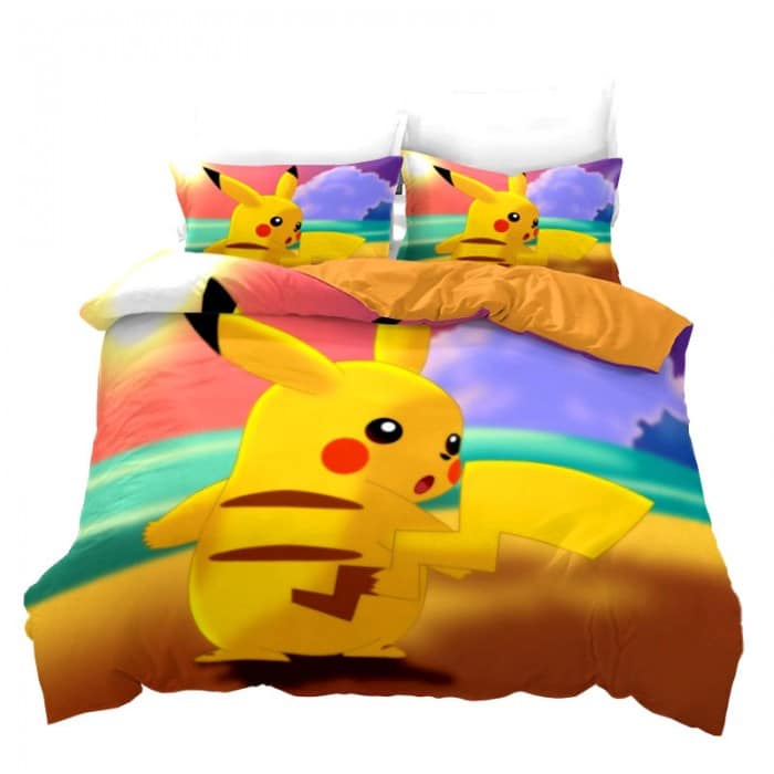 Housse de Couette Pokemon Pikachu Plage