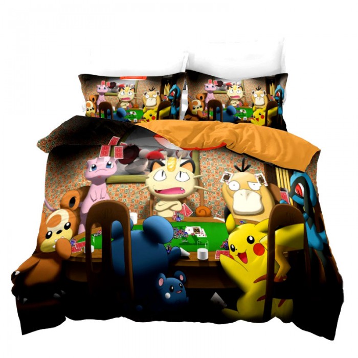 Housse de Couette Pokemon Poker