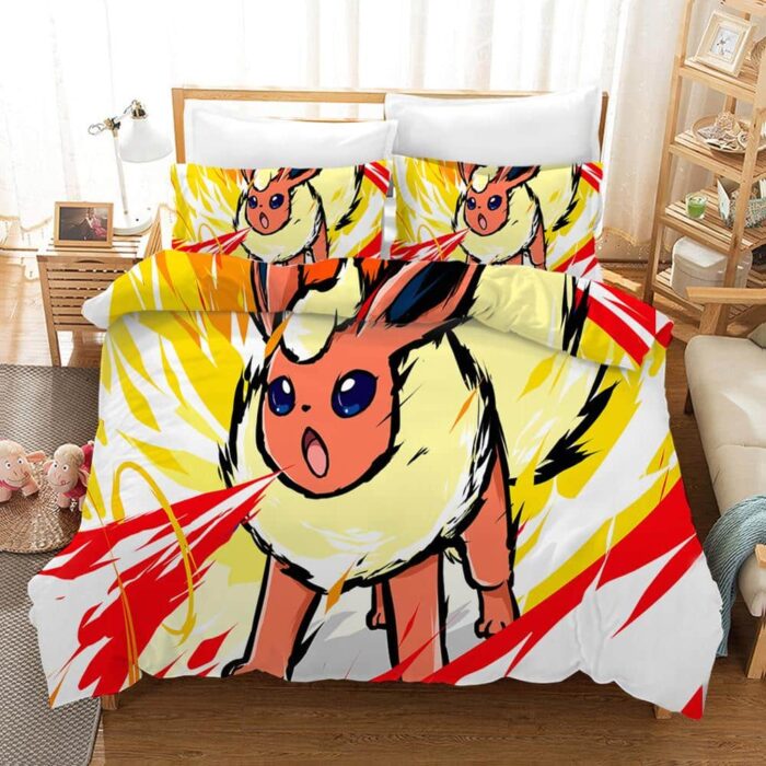Housse de Couette Pokemon Pyroli