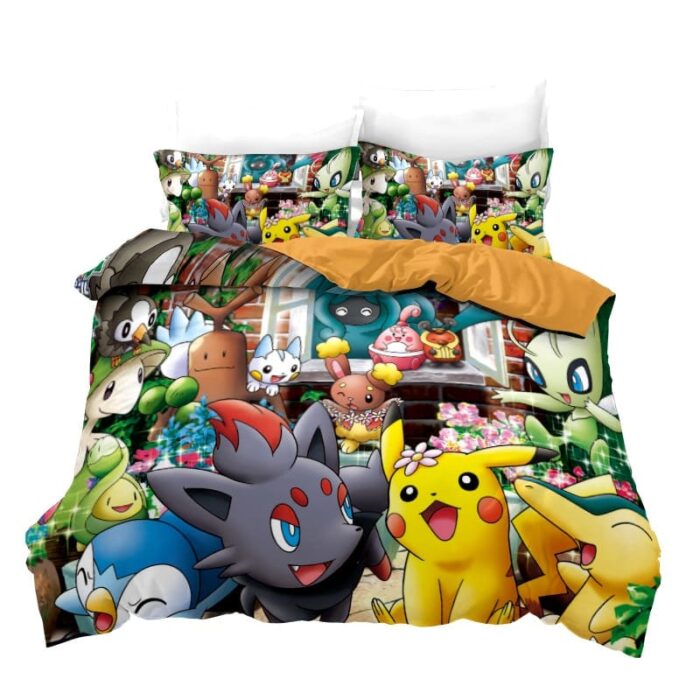 Housse de Couette Univers Pokemon