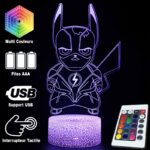 Lampe 3D Pikachu flash
