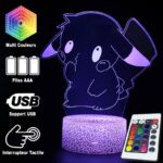 Lampe Bebe Pikachu 3D