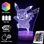 Lampe Pikachu 3D Geometrique