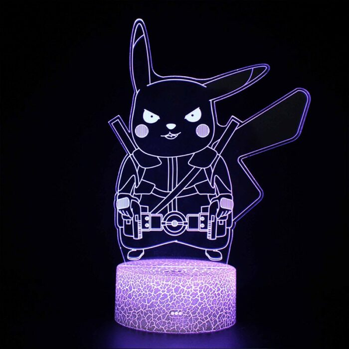 Lampe Pikachu DeadPool