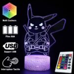 Lampe Pikachu Deadpool 3D