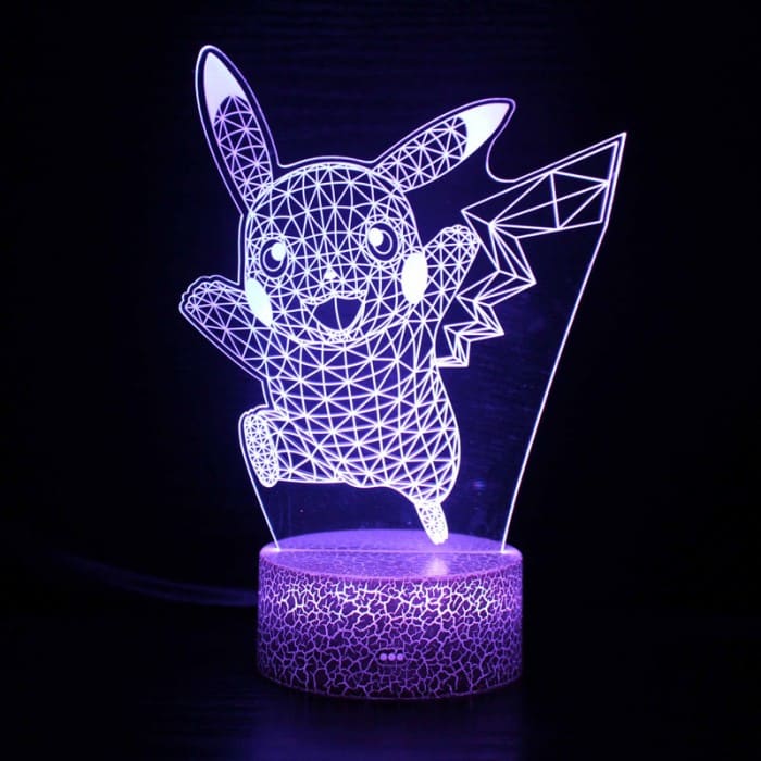 Lampe Pikachu Geometrique