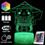 Lampe Pikachu Ninja 3D