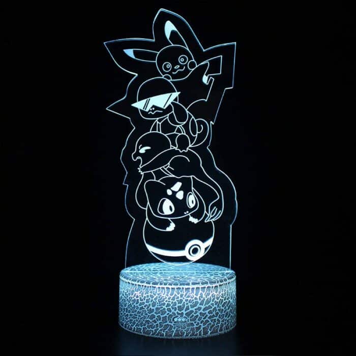 Lampe Pokemon 3D