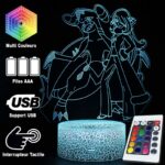 Lampe Pokemon 3D Carchacrok