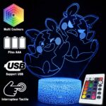 Lampe Pokemon 3D Double Morpeko