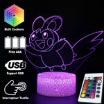 Lampe Pokemon 3D Emolga