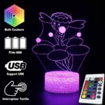 Lampe Pokemon 3D Flabebe