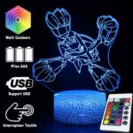 Lampe Pokemon 3D Mega metalosse