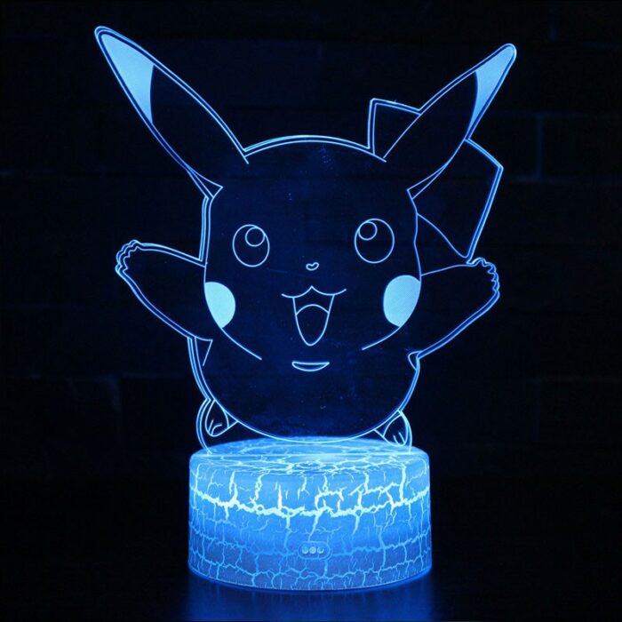 Lampe Pokemon 3D Pikachu