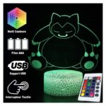 Lampe Pokemon 3D Ronflex