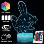 Lampe Pokemon 3D gobou
