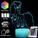 Lampe Pokemon 3d Ponyta de Galar