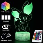 Lampe Pokemon 3d feunnec