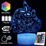 Lampe Pokemon 3d nouvelle generation