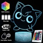 Lampe Pokemon 3d rondoudou