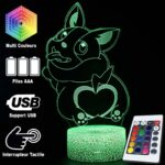 Lampe Pokemon 3d voltoutou