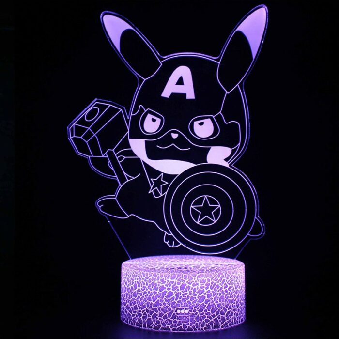 Lampe Pokemon Captain Pikachu