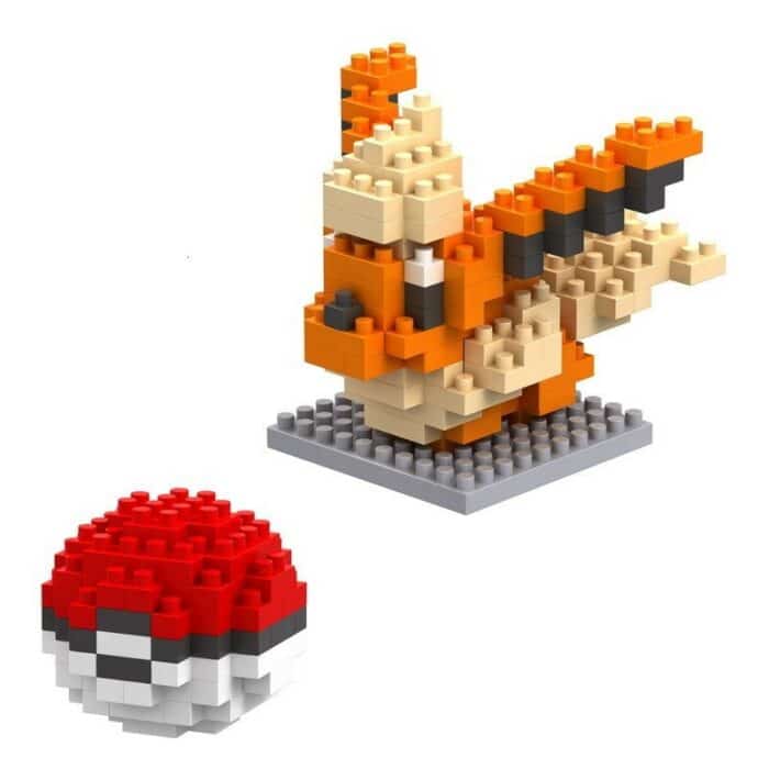 Lego Pokemon Pyroli Et Pokeball