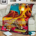 Plaid Carte Pokemon Dracaufeu X